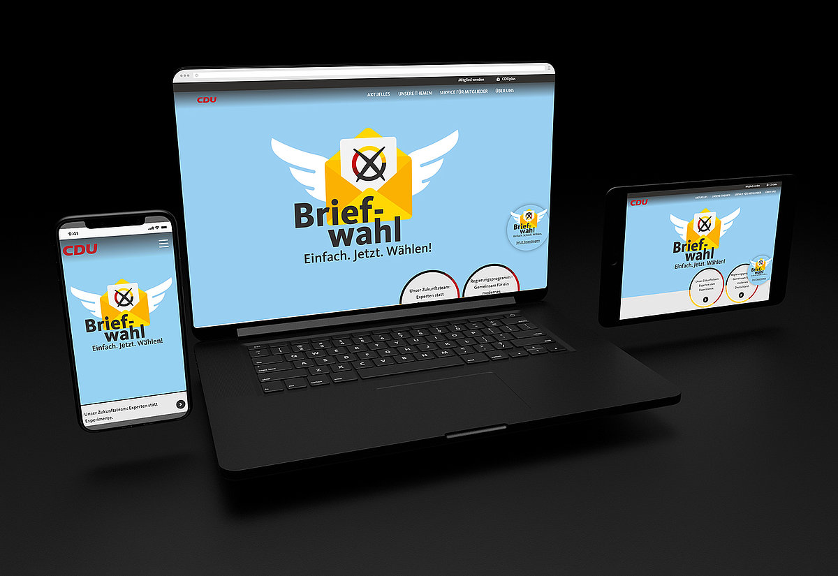 Der digitale Auftritt der CDU
